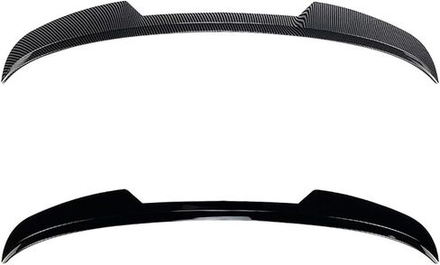 Compatible For Ford Fiesta 2008-2017 ST-Line MK6 MK6.5 Hatchback Car Rear Roof Spoiler Window Wing Splitter Trim Body Kits(Gloss Black) in Saudi Arabia
