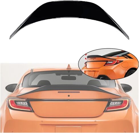 متوافق مع Toyota GR86 Subaru Brz 2022+ خلفي جناح جناح المفسد الشفة الثابت in Saudi Arabia
