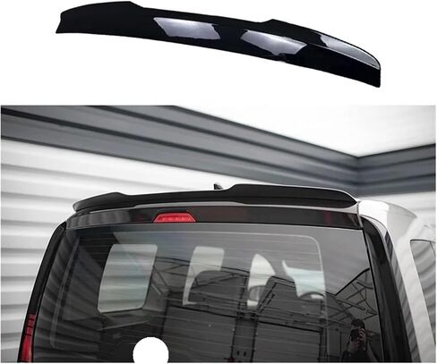 Compatible For Volkswagen Caddy Mk5 2020-2025 MAXTON Style Spoiler Cap Car Rear Trunk Roof Lip Spoiler Wing Rear Boot Lid Bodykit Tuning in Saudi Arabia