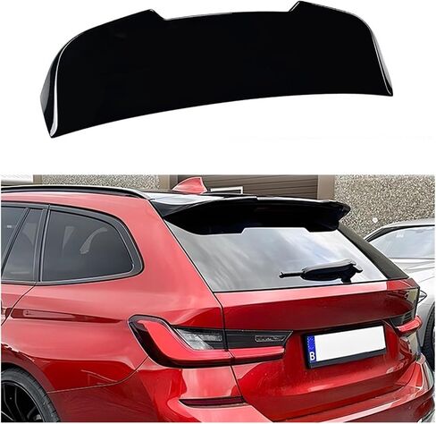 متوافق مع BMW 3 Series Travel Edition G21 2019+ Top Wing Car Tail Wing Fixed Wind Spoiler Wing Wing Accority (Look) in Saudi Arabia