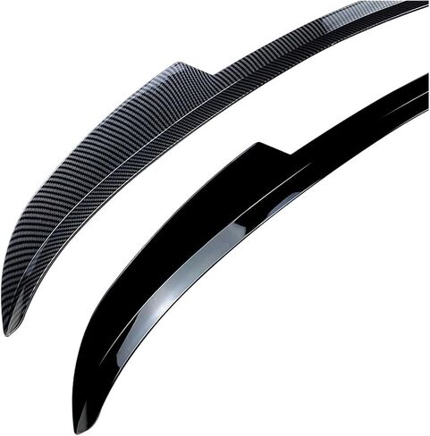 متوافق مع Ford Fiesta St Line MK6 MK6.5 2008-2017 Tail Wing Soveler Soilder Wing Wing Accountory Gloss Black (Gloss Black) in Saudi Arabia