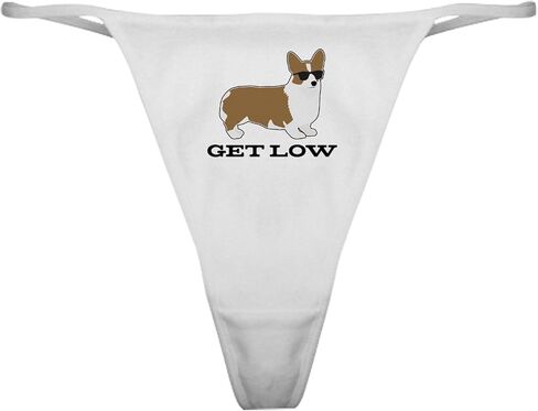 CafePress Corgi Cutie Classic Thong Underwear, Womens Panties in Saudi Arabia