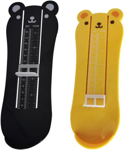 2Pcs Foot Measuring Device for Accurate Ruler for Feet Sizing Fun and Sizer with Chart in Saudi Arabia