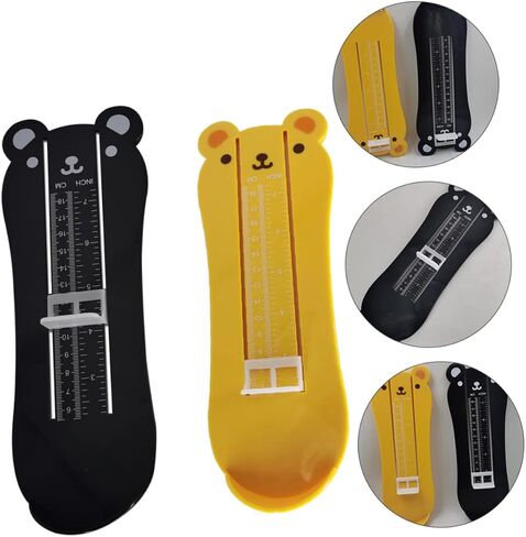 2Pcs Foot Measuring Device for Accurate Ruler for Feet Sizing Fun and Sizer with Chart in Saudi Arabia