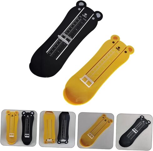 2Pcs Foot Measuring Device for Accurate Ruler for Feet Sizing Fun and Sizer with Chart in Saudi Arabia