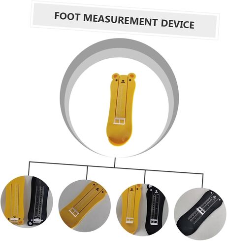 2Pcs Foot Measuring Device for Accurate Ruler for Feet Sizing Fun and Sizer with Chart in Saudi Arabia