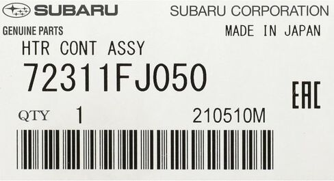 لوحة التحكم في درجة حرارة سوبارو - 72311FJ050 in Saudi Arabia