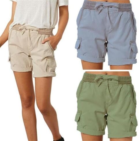 Attreasure Casual Shorts for Women, High Waist Ladies Casual Loose Shorts, Spring Hiking Outdoor Lounge Shorts in Saudi Arabia