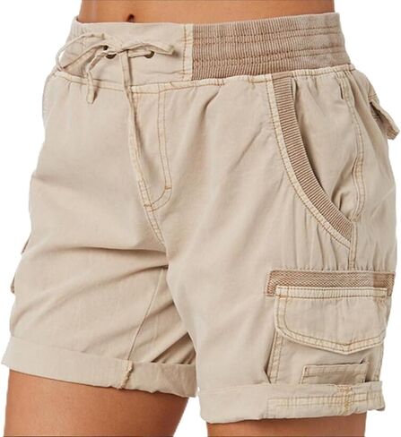 Attreasure Casual Shorts for Women, High Waist Ladies Casual Loose Shorts, Spring Hiking Outdoor Lounge Shorts in Saudi Arabia