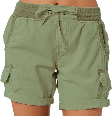 Attreasure Casual Shorts for Women, High Waist Ladies Casual Loose Shorts, Spring Hiking Outdoor Lounge Shorts in Saudi Arabia