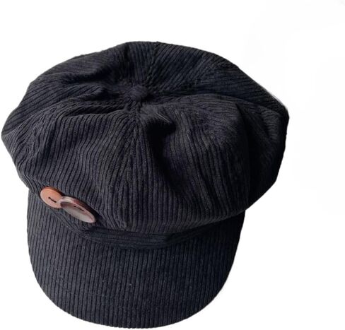Alafime Corduroy Newsboy Hats for Women Cutecore Y2K Cap Preppy Cabbie Painter Button Hat Beret Cap Fall Accessories in Kuwait