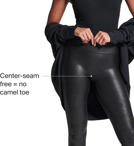 SPANX Look at Me Now Seamless Leggings, Black Camo, 3X in Kuwait