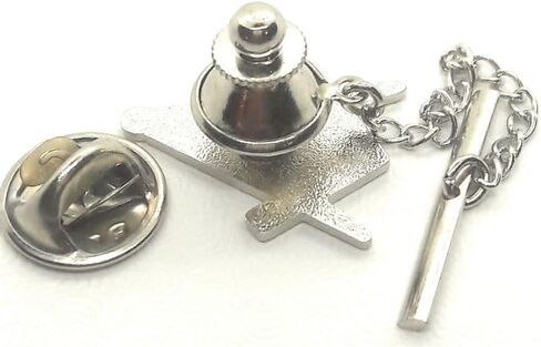 MASONIC COMPASS AND SQUARE TIE TACK/LAPEL PIN in Saudi Arabia