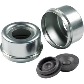 Lippert Dust Cap Kit لـ 5،200 إلى 6000 رطل. محاور مقطورة مع إدراج المطاط العالمي ، غطاء الغبار لمركز Super Lube - 2023134662 in Kuwait