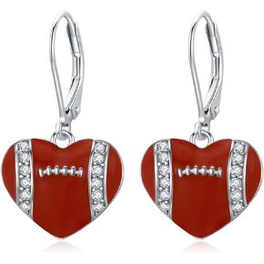 Baseball Earrings for Women 925 Sterling Silver Softball Dangle Drop Stud Earrings Sport Lover Jewelry Christmas Gifts for Baseball Player in Kuwait