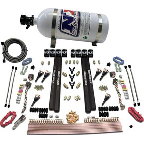Nitrous Express 90096-10 150-750 حصان 6 أسطوانات SX2 المنفذ المباشر مع 10 رطل. زجاجة in Saudi Arabia