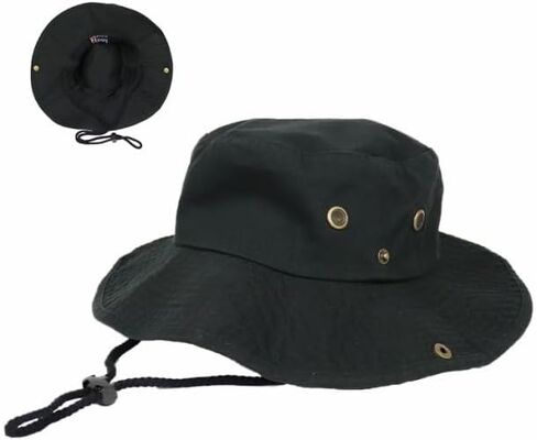 INK STITCH Unisex 1510 Custom Personalized Add Your Logo Texts Embroidery Safari Summer Bucket Hats in Saudi Arabia