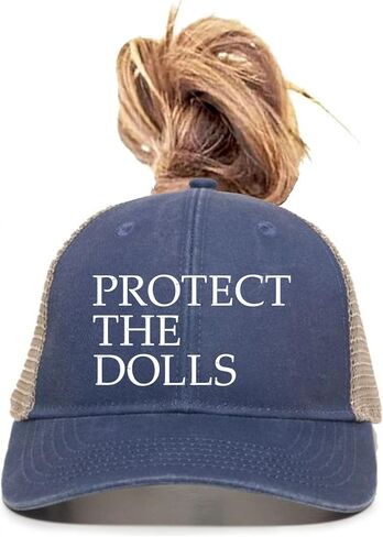 اذهب إلى كل شيء حماية دلو الحصان Dolls Ponytail Visor مقرض قبعة أبي قبعة أبي in Kuwait