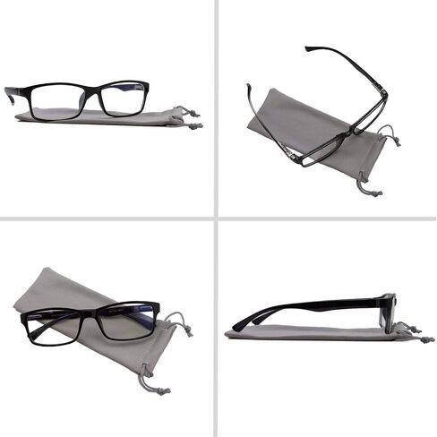 TruVision Readers - 9601 Computer Reading Glasses w Blue Light, Anti Reflective, Acrylic Lenses in Saudi Arabia