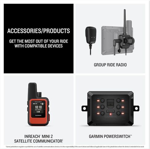 Garmin Tread 2 - SxS Edition, Rugged 8-inch Touchscreen Powersport GPS Navigator for Thrilling Off-Road Rides Navigation Bundle with Cleaning kit and More in Saudi Arabia