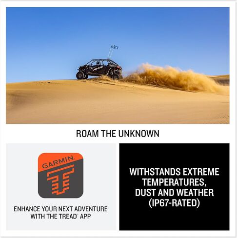 Garmin Tread 2 - SxS Edition, Rugged 8-inch Touchscreen Powersport GPS Navigator for Thrilling Off-Road Rides Navigation Bundle with Cleaning kit and More in Saudi Arabia