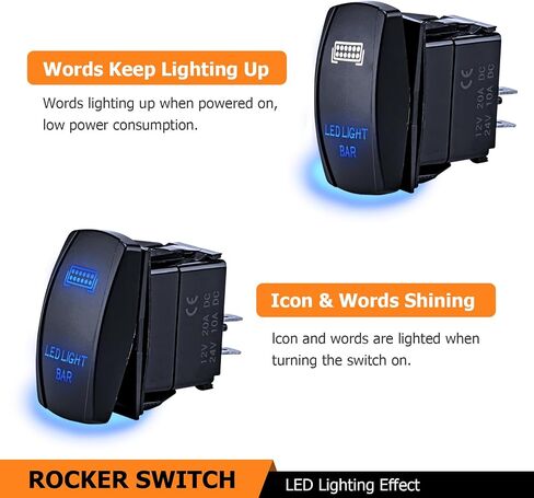 WEISEN 300W مفتاح على شريط LED شريط الأسلاك تسخير ث /ACC المحطة الطرفية التبديل التتابع FUSE ، 14AWG 1 LEDE in Saudi Arabia