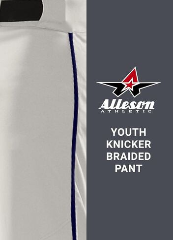 Alleson Athletic Boys 'Crush Knicker Braided Baseball Pant in Saudi Arabia