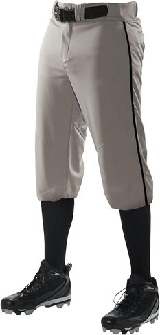Alleson Athletic Boys' Crush Knicker Braided Baseball Pant in Saudi Arabia