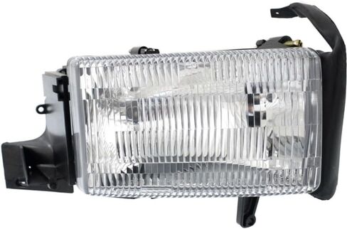 2pcs المصباح الأمامي الجانب الأيمن عدسة واضحة مع المصباح الأمامي لمفكرة ل Dodge لـ RAM 1500 Laramie/WS 99-01 و 99-02 لـ RAM 2500/3500 BASE 99-02 CH2593120 55054780AH-PFM in Saudi Arabia