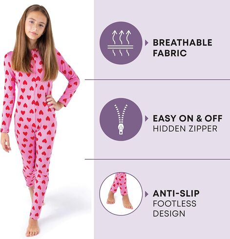 Rocky Kids Onesie Cozy Jumpsuit, Unisex, Fleece Lined, for Boys & Girls, Long Sleeve Thermals (Stay-Soft) in Saudi Arabia