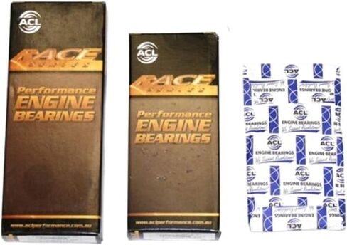 ACL Race Rod & Main & Thrust Washer Bearings متوافقة مع Acura Honda B16A B18A B18B B20B B20Z Std. (جميع أحجام الأمراض المنقولة جنسيا) in Saudi Arabia