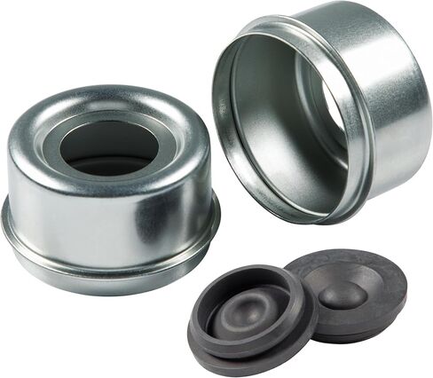 Lippert Dust Cap Kit لـ 5،200 إلى 6000 رطل. محاور مقطورة مع إدراج المطاط العالمي ، غطاء الغبار لمركز Super Lube - 2023134662 in Kuwait