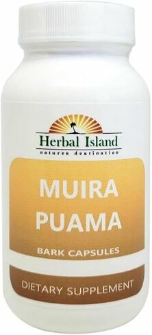 Muira Puama Bark Powder Capsules 500mg - 60 in Saudi Arabia