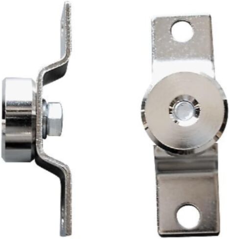 for Truck Fleetside Tailgate Trunnion Hinge Set with Bracket (Silver Steel) 178-0144 in Saudi Arabia