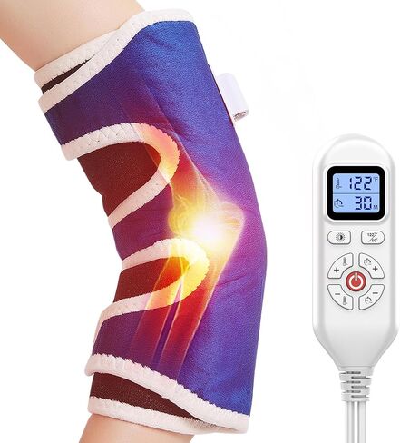 Cordless Elbow Heating Pad for Tennis Elbow Relief,Vibration Massage Heated Elbow Brace for Cubital Tunnel,Rechargeable Heating Pad for Elbow for Tendonitis,USB Elbow Massager for Pain Relief in Saudi Arabia