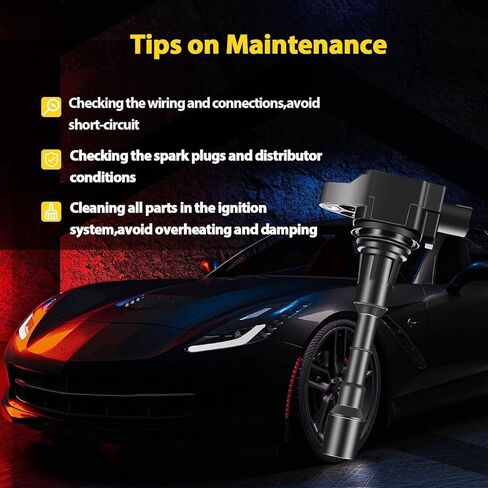 OCPTY Set of 1 Ignition Coil Compatible with OE: UF-550 C1670 Fit for Infiniti for Nissan 2007-2017 in Kuwait