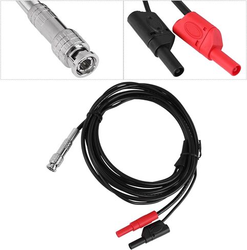HT30A Lead Auto Test for Oscilloscope ، 3 متر HT30A لخط اختبار السيارات الثقيلة مع تحقيقات ومقاطع واسعة النطاق ، BNC عالية الجهد إلى كابل محول رأس الموز لإصلاح السيارة in Kuwait