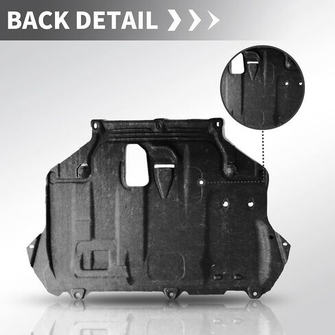 Partsflow Front Engine Shield لعام 2013-2017 Ford C-Max لعام 2012-2017 Ford Focus لعام 2014-2017 Transit Connect AV6Z6P013A in Kuwait