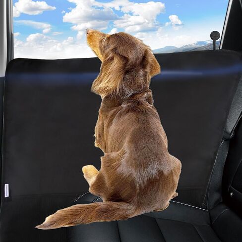Durapower Dog Truck Door Protector丨2 Pack Enlarged Waterproof Anti-Scratch Door Covers Guard, Upgraded Strong Suction Cups, Universal Fit for Truck Doors, 600D Black in Kuwait