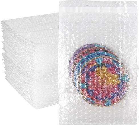 30 Pack Bubble Out Bags Pouches10×12" Clear Self-Seal Protective Bubble Pouches, Double Walled Bubble Cushioning Wrap Shockproof Foam Bags For Moving Shipping Packing Storage in Saudi Arabia