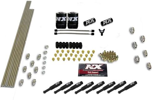 Nitrous Express 13382 8-Cylinder 1/8 Dry Nozzle Intake Plumbing Kit in Saudi Arabia