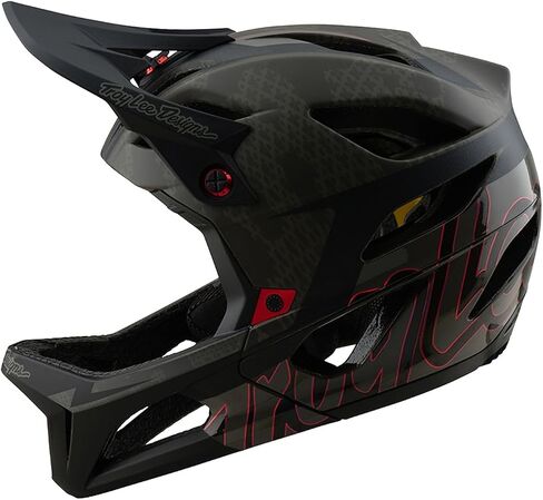 Troy Lee Designs Stage MIPS Stealth Full-Face Mountain Bike Helmet. Max Ventilation Lightweight EPP EPS Racing Downhill DH BMX MTB - Adult Men Women Unisex (Midnight, XL/XXL) in Saudi Arabia