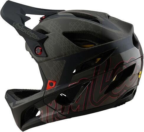 Troy Lee Designs Stage MIPS Stealth Full-Face Mountain Bike Helmet. Max Ventilation Lightweight EPP EPS Racing Downhill DH BMX MTB - Adult Men Women Unisex (Midnight, XL/XXL) in Saudi Arabia