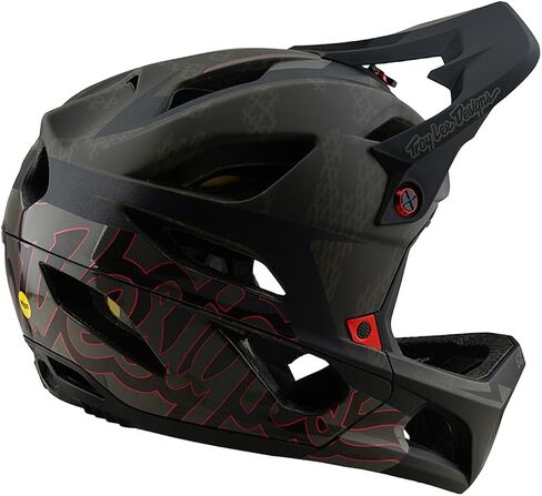 Troy Lee Designs Stage MIPS Stealth Full-Face Mountain Bike Helmet. Max Ventilation Lightweight EPP EPS Racing Downhill DH BMX MTB - Adult Men Women Unisex (Midnight, XL/XXL) in Saudi Arabia