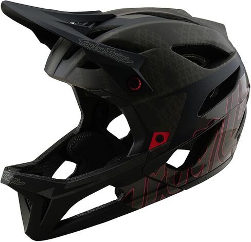 Troy Lee Designs Stage MIPS Stealth Full-Face Mountain Bike Helmet. Max Ventilation Lightweight EPP EPS Racing Downhill DH BMX MTB - Adult Men Women Unisex (Midnight, XL/XXL) in Saudi Arabia