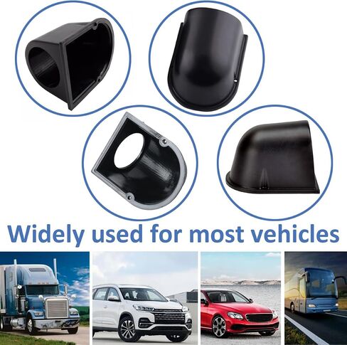 Carbon Fiber 52mm Gauge Pod 2" Single Hole Gauge Pod Holder Universal Gauge Mount Bracket Pod Holder Auto Gauge Dashboard Pod Car Meter Mount Holder Cup One Hole Dash Guage Holder in Kuwait