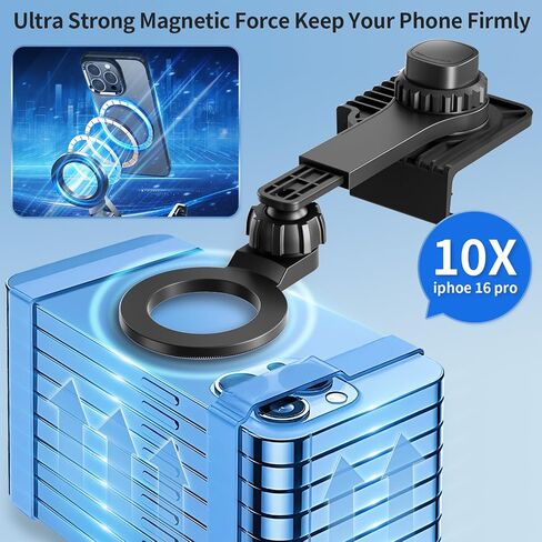 Magnetic Phone Mount for Tesla Model Y Juniper Model 3 Highland Cybertruck for MagSafe【Strongest Magnet Power】 Screen Phone Mount for Tesla Model Y/3/Cybertruck Accessories Matte in Saudi Arabia