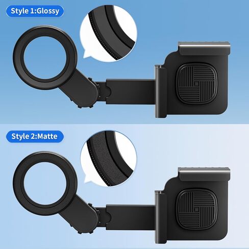 Magnetic Phone Mount for Tesla Model Y Juniper Model 3 Highland Cybertruck for MagSafe【Strongest Magnet Power】 Screen Phone Mount for Tesla Model Y/3/Cybertruck Accessories Matte in Saudi Arabia