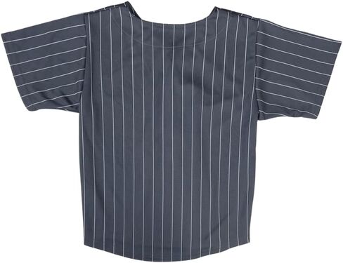 Kids Baseball Jersey Button Down Premium Striped T Shirts Uniform in Saudi Arabia