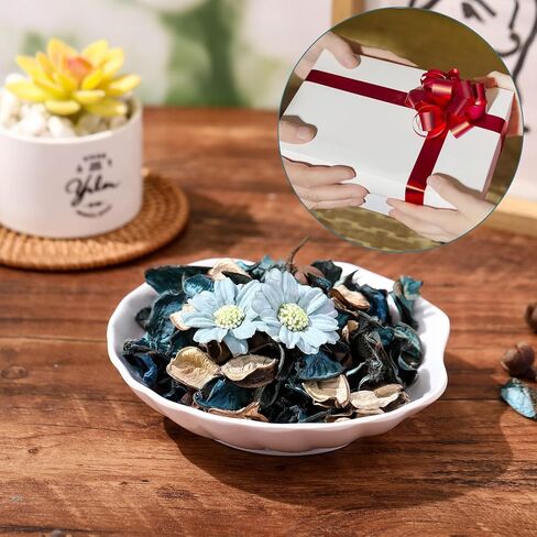 Nuanchu 8 Pack Potpourri Bowl Filler Rose Potpourri Dray Flowers Decorative Bowl Filler Decore Home Home Decor in Kuwait